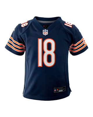 【US限定】NIKE Chicago Bears Caleb Williams  Jersey Men's Nike Caleb Williams Carbon Black Chicago Bears Fashion